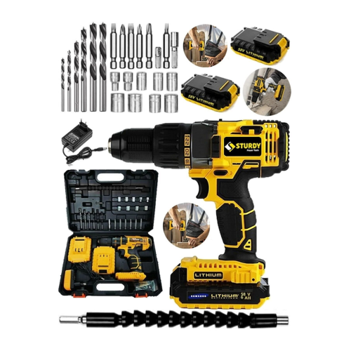 Japon Tech 92vf12ah Çift Akülü Turbo Güç Ekstra Güçlendirilmiş Akülü Matkap 27 Parça Set Japon Tech 92vf12ah Çift Akülü Turbo Güç Ekstra Güçlendirilmiş Akülü Matkap 27 Parça Set