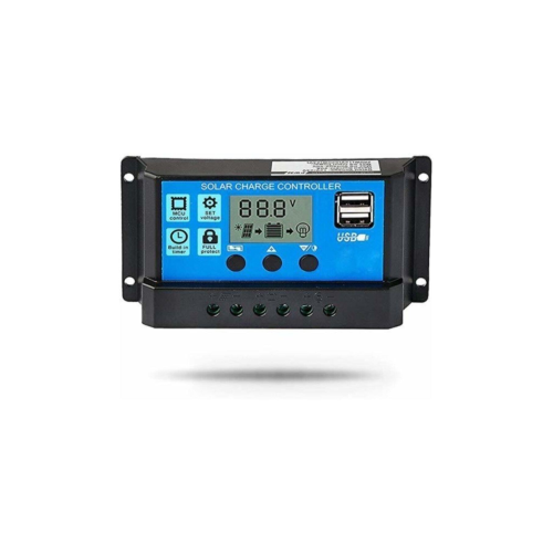 Güneş Paneli Akü Şarj Kontrol Cihazı 10 Amper-12v 24v