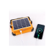 Ct-4698 Güneş Enerjili Solar 200w Watt Led Projektör Taşınabilir Sarı Beyaz Ve Çakar Işık Lamba