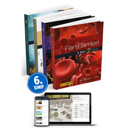6. Sınıf 2. Dönem Tüm Dersler Kitap Seti- Ders Ve Yardımcı Kitaplar (4 KİTAP) Dijital Ürün 6. Sınıf 2. Dönem Tüm Dersler Kitap Seti- Ders Ve Yardımcı Kitaplar (4 KİTAP) Dijital Ürün