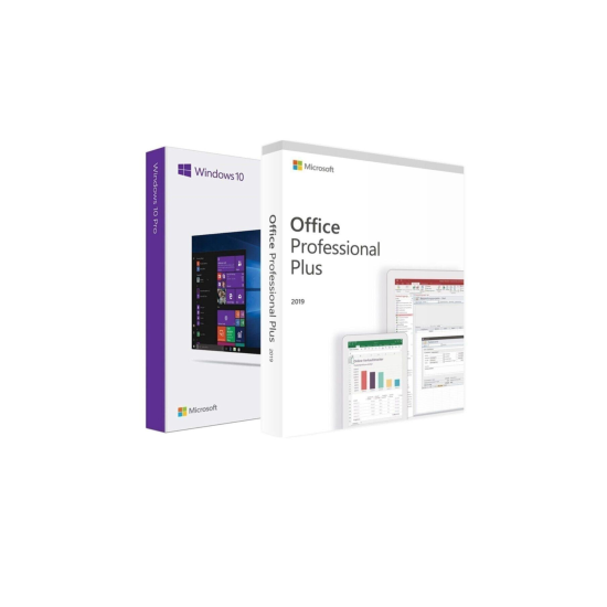 Office 2019 Professional Plus Retail  Windows 10 Professional Retail Lisans Anahtarı  Ömür Boyu