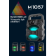 1057 Işıklı Bluetooth Hoparlör Ses Bombası Yüksek Ses Fm  Yeni 2024