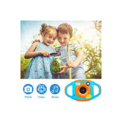 Unisex Çocuk Mavi Ilk Kameram 5mp Hd Eğitici Çocuk Kamera Fotoğraf Makinesi Aksiyon Kamera Unisex Çocuk Mavi Ilk Kameram 5mp Hd Eğitici Çocuk Kamera Fotoğraf Makinesi Aksiyon Kamera