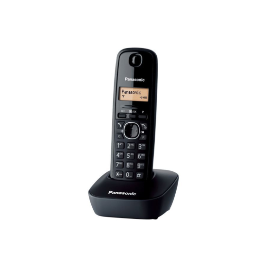 Telsiz Telefon Ev-ofis Ledli Büyük Ekran Kx-tg1611 Siyah