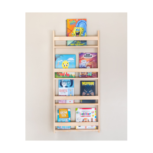 Montessori Bebek Ve Çocuk Odası Eğitici Kitaplık Doğal Ahşap 4 Raflı Duvara Monte Kolay Kurulum Montessori Bebek Ve Çocuk Odası Eğitici Kitaplık Doğal Ahşap 4 Raflı Duvara Monte Kolay Kurulum