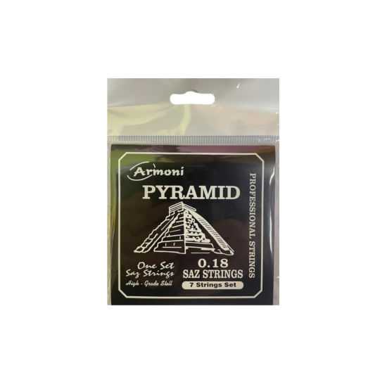 Profesyonel Pyramid 0.18 Bağlama Takım Tel
