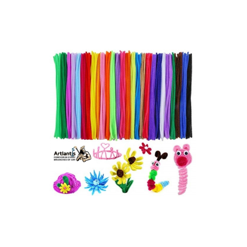 Şönil Renkli 30 cm 50'li 1 Paket 30 cm Renkli Tüylü Tel 50'li Şönil Renkli 30 cm 50'li 1 Paket 30 cm Renkli Tüylü Tel 50'li