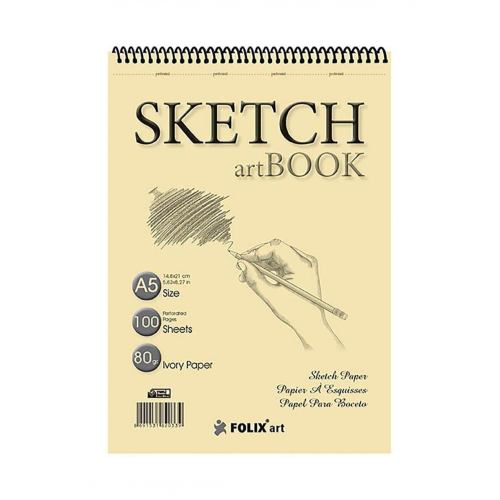 Folix Art Sahra A5 100yp 90gr Sketch Art Book Folix Art Sahra A5 100yp 90gr Sketch Art Book