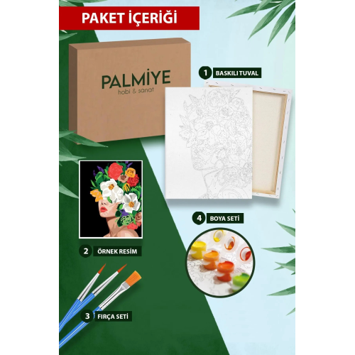 Sayılarla Boyama Tuval Seti Fırça Boya Dahil (Çıtalı) 40x50 CM - Van Gogh Yıldızlı Gece Sayılarla Boyama Tuval Seti Fırça Boya Dahil (Çıtalı) 40x50 CM - Van Gogh Yıldızlı Gece