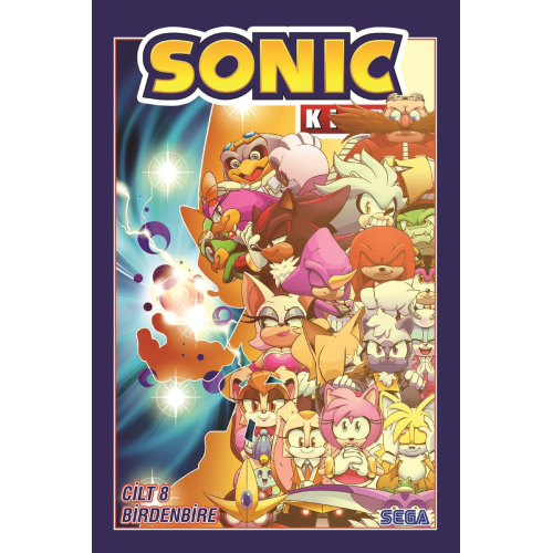 Kirpi Sonic Cilt 8 - Birdenbire Kirpi Sonic Cilt 8 - Birdenbire