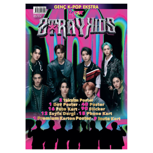 STRAY KIDS (Rock Star) DERGISI 2023-04 STRAY KIDS (Rock Star) DERGISI 2023-04