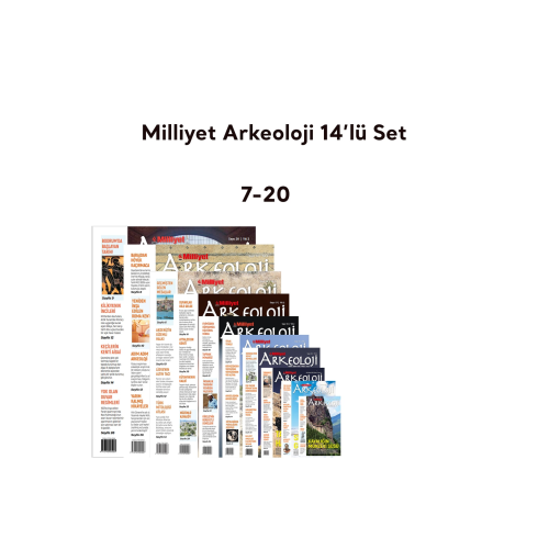 Milliyet Arkeoloji Dergisi 14’lü Set (7-20) Milliyet Arkeoloji Dergisi 14’lü Set (7-20)