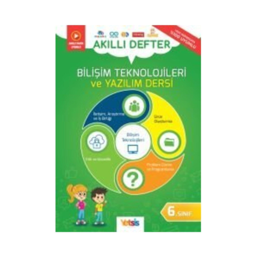 Yetsis 6. Sınıf Bilişim Teknolojileri Ve Yazılım Dersi Akıllı Defter Yetsis 6. Sınıf Bilişim Teknolojileri Ve Yazılım Dersi Akıllı Defter