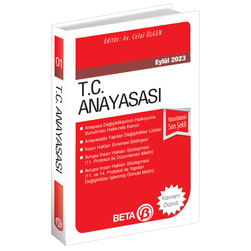 T.C. Anayasası Eylül 2023 (Cep Boy) T.C. Anayasası Eylül 2023 (Cep Boy)