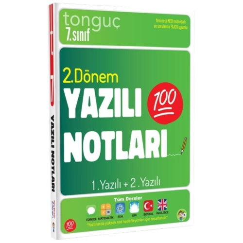 7. Sınıf Yazılı Notları 2. Dönem 1 Ve 2. Yazılı