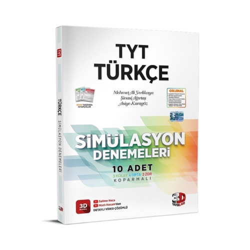 3d Tyt Türkçe Simülasyon Denemeleri 3d Tyt Türkçe Simülasyon Denemeleri