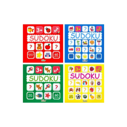 Çocuklar İçin Sudoku Seti - 4 Kitap Çocuklar İçin Sudoku Seti - 4 Kitap