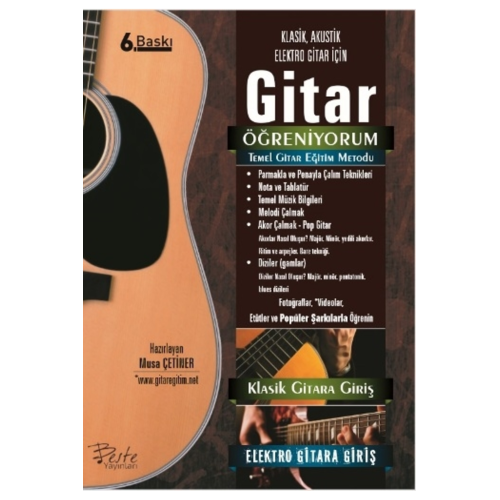 Gitar Öğreniyorum – Temel Gitar Eğitim Metodu Gitar Öğreniyorum – Temel Gitar Eğitim Metodu