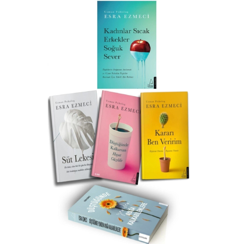 Esra Ezmeci 4 Kitap Set Esra Ezmeci 4 Kitap Set
