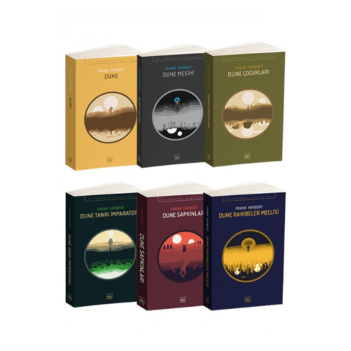 Dune Serisi 6 Kitap Set - Dune Mesihi - Dune Çocukları - Tanrı Imparatoru - Sapkınları Dune Serisi 6 Kitap Set - Dune Mesihi - Dune Çocukları - Tanrı Imparatoru - Sapkınları