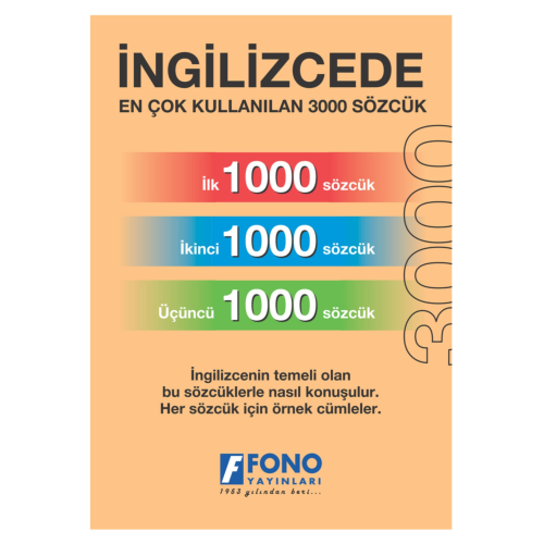 Ingilizce Ilk 3000 Sözcük Ingilizce Ilk 3000 Sözcük