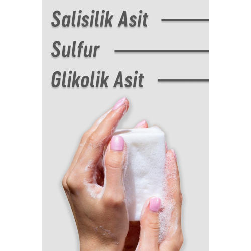 Zantis Kükürt Salisilik Asit Glikolik Asit Sivilce Akne Sabunu 80 gr Sabun Zantis Kükürt Salisilik Asit Glikolik Asit Sivilce Akne Sabunu 80 gr Sabun