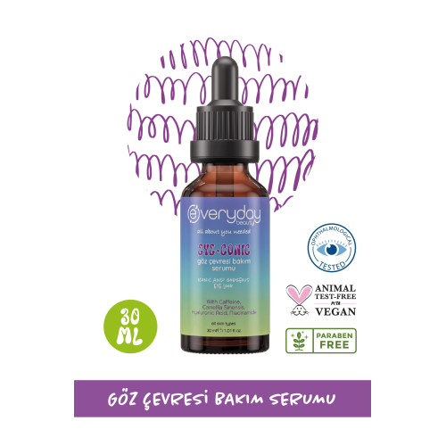Eye-conic Göz Çevresi Bakım Serumu 30 ml Göz Altı Torba, Halka, Morluk Ve Kırışıklık Karşıtı Eye-conic Göz Çevresi Bakım Serumu 30 ml Göz Altı Torba, Halka, Morluk Ve Kırışıklık Karşıtı