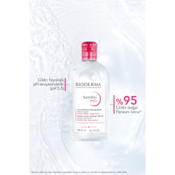 Sensibio H2O Micellar Makyaj Temizleme Suyu 2'li Set Hassas Ciltler 500 ml Sensibio H2O Micellar Makyaj Temizleme Suyu 2'li Set Hassas Ciltler 500 ml