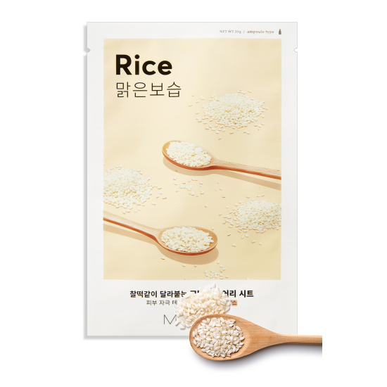 Pirinç Özlü Aydınlatıcı ve Nemlendirici Yaprak Maske (1ad) Airy Fit Sheet Mask Rice