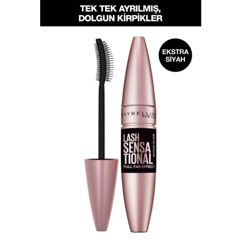 Maybellıne Lash Sensatıonal Maskara Intense Black Mını Maybellıne Lash Mascara Maybellıne Lash Sensatıonal Maskara Intense Black Mını Maybellıne Lash Mascara