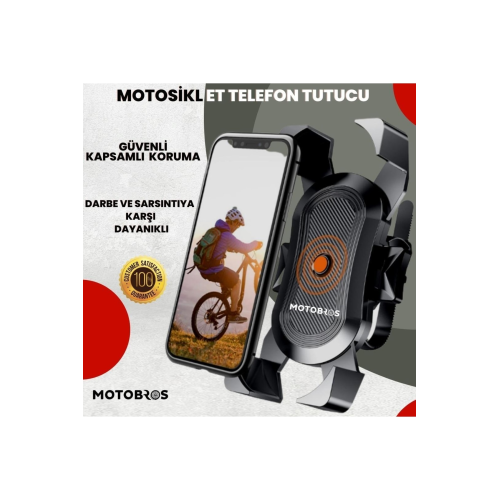 Motosiklet Bisiklet Telefon Tutucu Darbelere Karşı Korumalı Motosiklet Bisiklet Telefon Tutucu Darbelere Karşı Korumalı