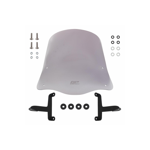Gp Kompozit Scooter Universal 2020 Uyumlu Ön Cam Füme 42 Cm Gp Kompozit Scooter Universal 2020 Uyumlu Ön Cam Füme 42 Cm
