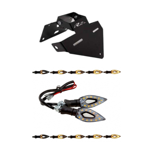 Yamaha R 25 Plakalık Katlanır Ve Sinyal Delikli Kayar Ledli Takım Yamaha R 25 Plakalık Katlanır Ve Sinyal Delikli Kayar Ledli Takım