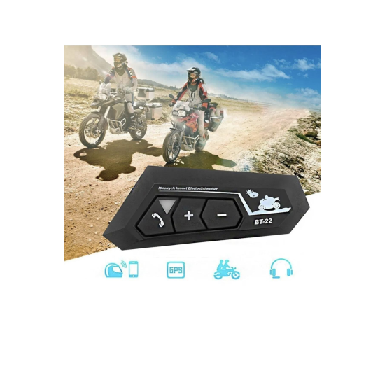 Bt Intercom Motor Kurye Kask Bluetooth Uyumlu Kulaklık Motosiklet Kulaklık 5.0 Bluetooth