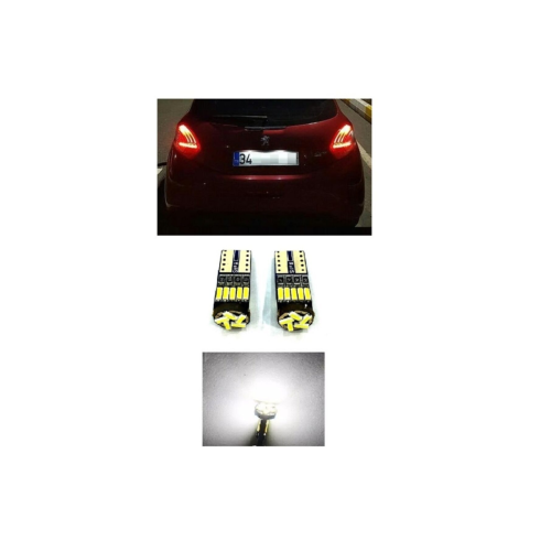Peugeot Led Plaka Lambası Aydınlatma Ampulü T10 W5w Peugeot Led Plaka Lambası Aydınlatma Ampulü T10 W5w