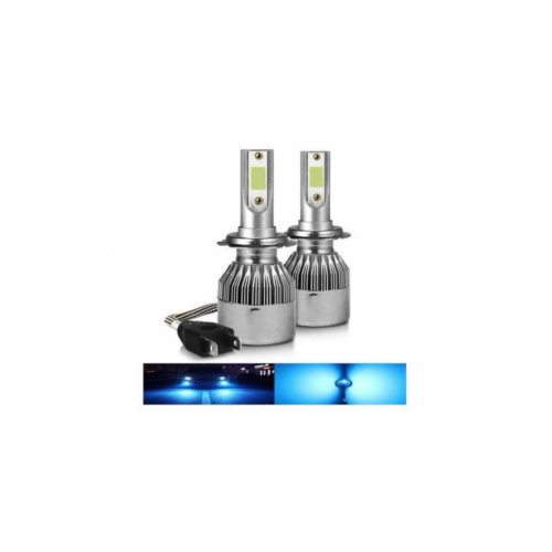 Yeni Seri C6 Tip Buz Mavisi H7 Led Xenon, Far Ampülü 4400lm, 10000k Zenon Seti Yeni Seri C6 Tip Buz Mavisi H7 Led Xenon, Far Ampülü 4400lm, 10000k Zenon Seti