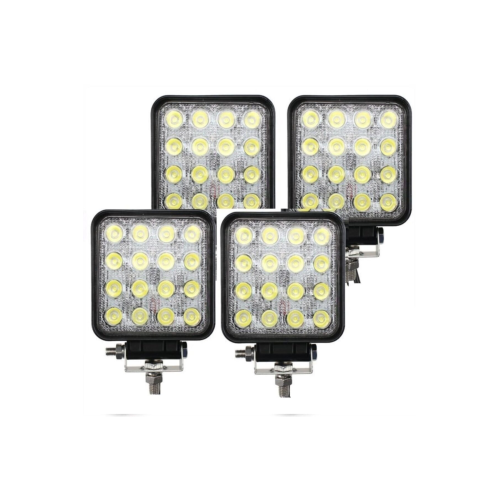 4 Adet 16 Ledli Off Road Çalışma Ve Sis Lambası 48watt 12 & 24 Vo 4 Adet 16 Ledli Off Road Çalışma Ve Sis Lambası 48watt 12 & 24 Vo