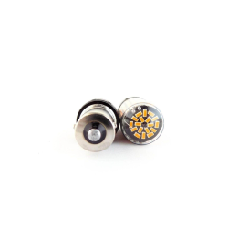 Oto Led Sinyal Ampulü Py21w Tak Kullan Ürün 144 Led Turuncu Oto Led Sinyal Ampulü Py21w Tak Kullan Ürün 144 Led Turuncu