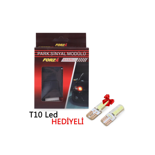 Ayarlı Amerikan Park Sinyal Modülü Ve T10 Turuncu Led Ayarlı Amerikan Park Sinyal Modülü Ve T10 Turuncu Led