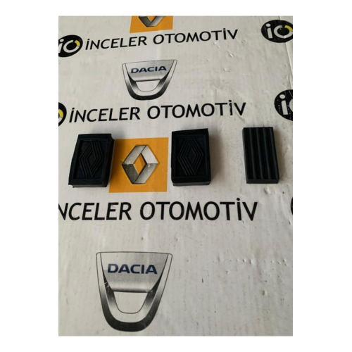 Renault 12 R12 Toros Gaz Debrıyaj Fren Pedal Lastık Takım Renault 12 R12 Toros Gaz Debrıyaj Fren Pedal Lastık Takım