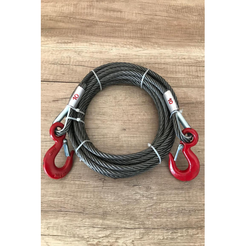 10 Mm Kalınlıkta 10 Metre 9 Tona Kadar Çekebilen Çelik Çekme Çeki Halatı 10 Mm Kalınlıkta 10 Metre 9 Tona Kadar Çekebilen Çelik Çekme Çeki Halatı