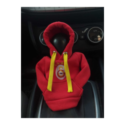 Vites Kılıfı Galatasaraylı Kapşonlu Sweatshirt Geçirmeli Vites Topuzu Kılıfı Vites Kılıfı Galatasaraylı Kapşonlu Sweatshirt Geçirmeli Vites Topuzu Kılıfı