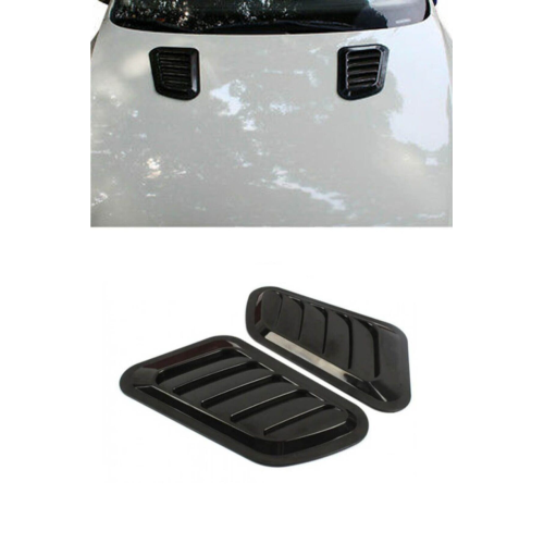 Universal Kaput Üstü Havalandırma Izgarası Piano Black 2 Adet Universal Kaput Üstü Havalandırma Izgarası Piano Black 2 Adet