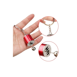 Metal Anahtarlık Hareketli Araba Vites Anahtarlık Altı Hız Dişli Shifter Topuzu Metal Anahtarlık Hareketli Araba Vites Anahtarlık Altı Hız Dişli Shifter Topuzu