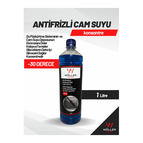 Antifrizli Cam Suyu Konsantre -30 Derece 1 Lt. Antifrizli Cam Suyu Konsantre -30 Derece 1 Lt.