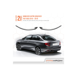 Fiat Egea Krom Reflektör Çerçevesi 2 Parça 2015 Ve Üzeri - Sd Fiat Egea Krom Reflektör Çerçevesi 2 Parça 2015 Ve Üzeri - Sd