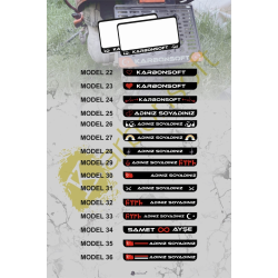 Motor Plakalık 1 Adet Takmatik Motosiklet Plakalık Kişiye Özel Plakalık Motor Plakalık 1 Adet Takmatik Motosiklet Plakalık Kişiye Özel Plakalık