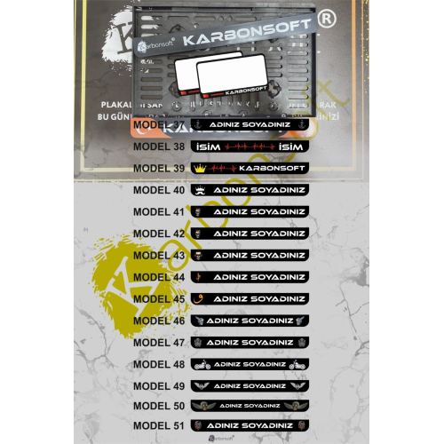 Motor Plakalık 1 Adet Takmatik Motosiklet Plakalık Kişiye Özel Plakalık Motor Plakalık 1 Adet Takmatik Motosiklet Plakalık Kişiye Özel Plakalık