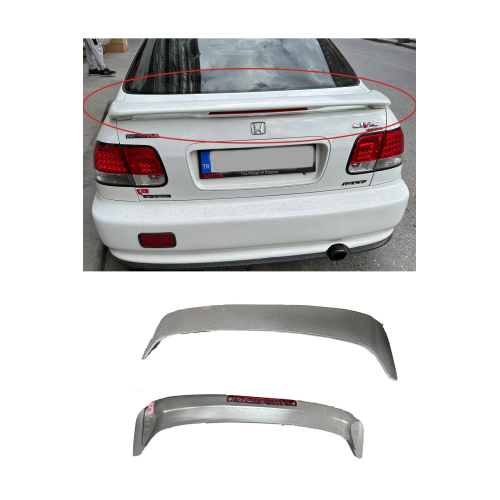 Spoiler Honda Civic İes İki Bacaklı Boyasız Işıklı Spoyler 96 2000 Uyumlu Spoiler Honda Civic İes İki Bacaklı Boyasız Işıklı Spoyler 96 2000 Uyumlu