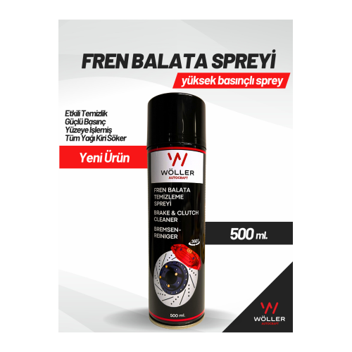 Fren Balata Spreyi Ve Genel Temizleme Spreyi 500 Ml. Fren Balata Spreyi Ve Genel Temizleme Spreyi 500 Ml.